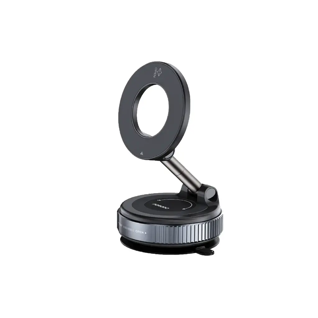 Porodo HSM18 Vacuseal Phone Holder, Black