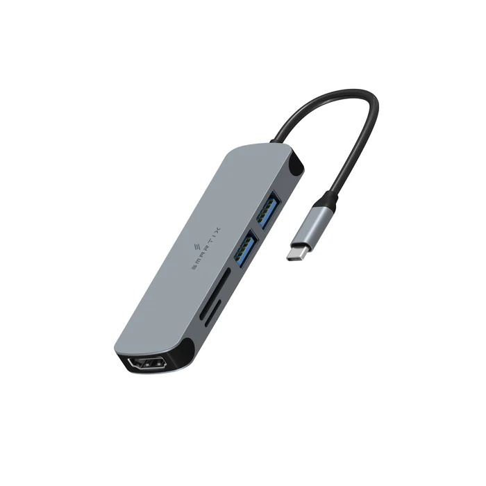 Smartix Premium 5 in 1 USB-C Hub