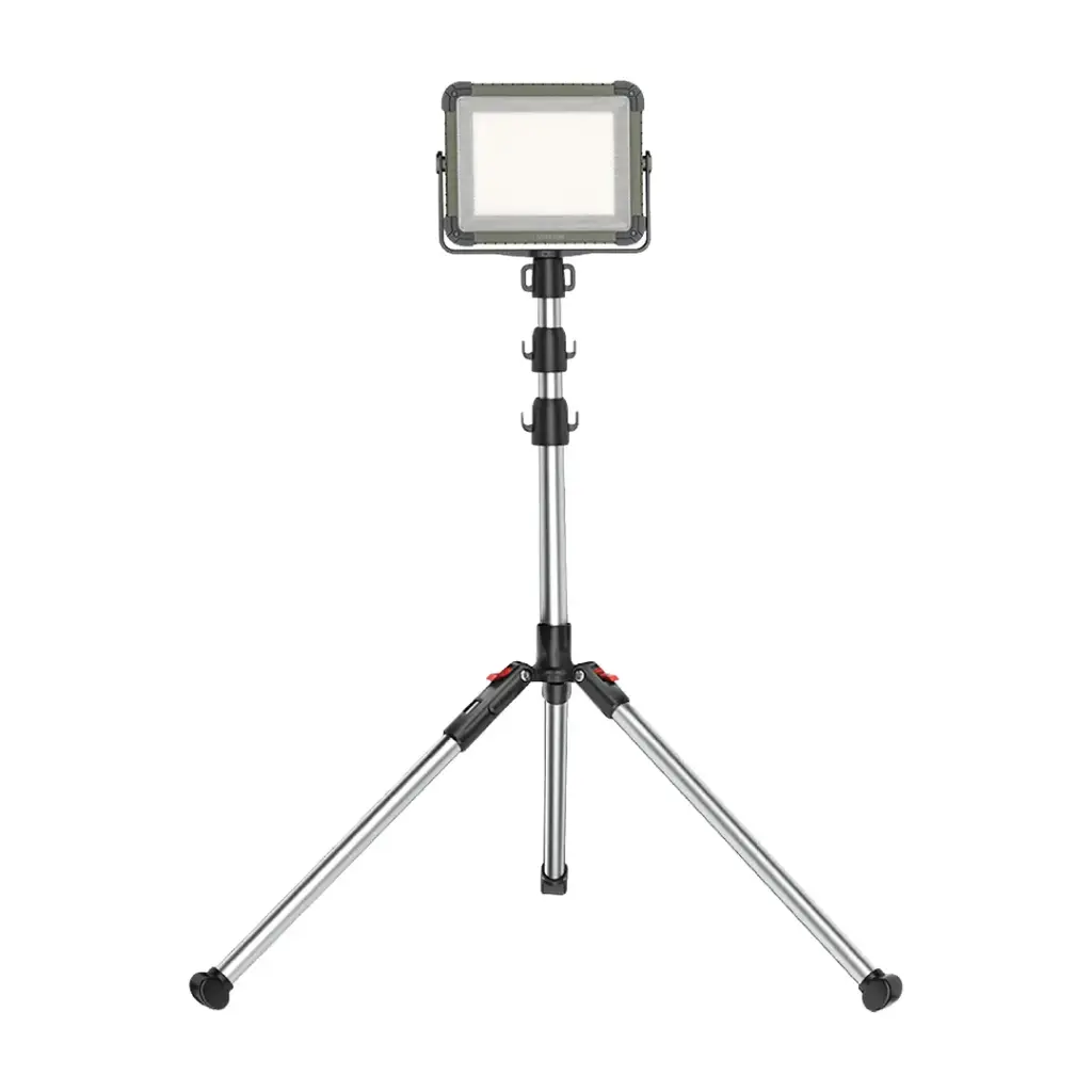 Green 7200Mah Solar Camping Light