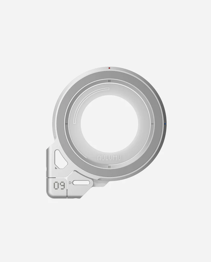 AULUMU G09 Infinite 360° Magnetic Stand | 3-Axis Rotation, Silver