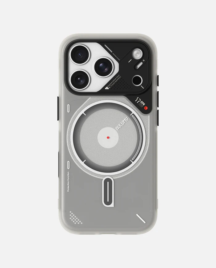 AULUMU iPhone 17 Pro Frosted Magsafe Case, White