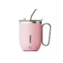 LePresso Sip Spin Auto Stirring 420ML Mug, Pink