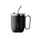 LePresso Sip Spin Auto Stirring 420ML Mug, Black