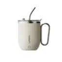 LePresso Sip Spin Auto Stirring 420ML Mug, White