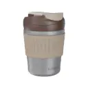 LePresso Morningscape Tumbler Mug Dual Sip, Gray