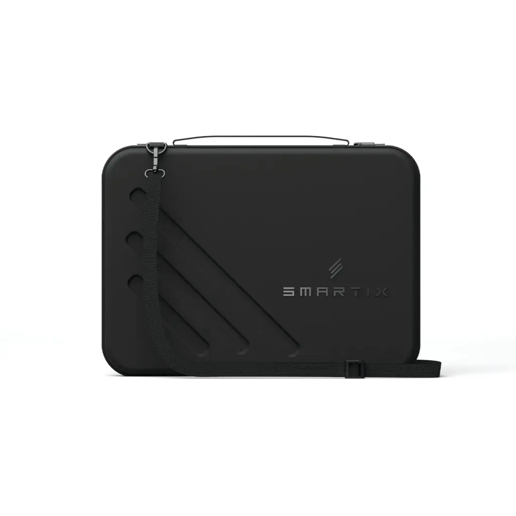 Smartix Premium EVA Hard Shell Bag for Laptop & Tab 11", Black 
