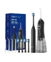 H2OFloss Portable Oral Irrigator Pro, Black