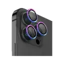 UNIQ OPTIX IPHONE 14 PRO|14 PRO MAX CAMERA PROTECTOR, IRIDESCENT