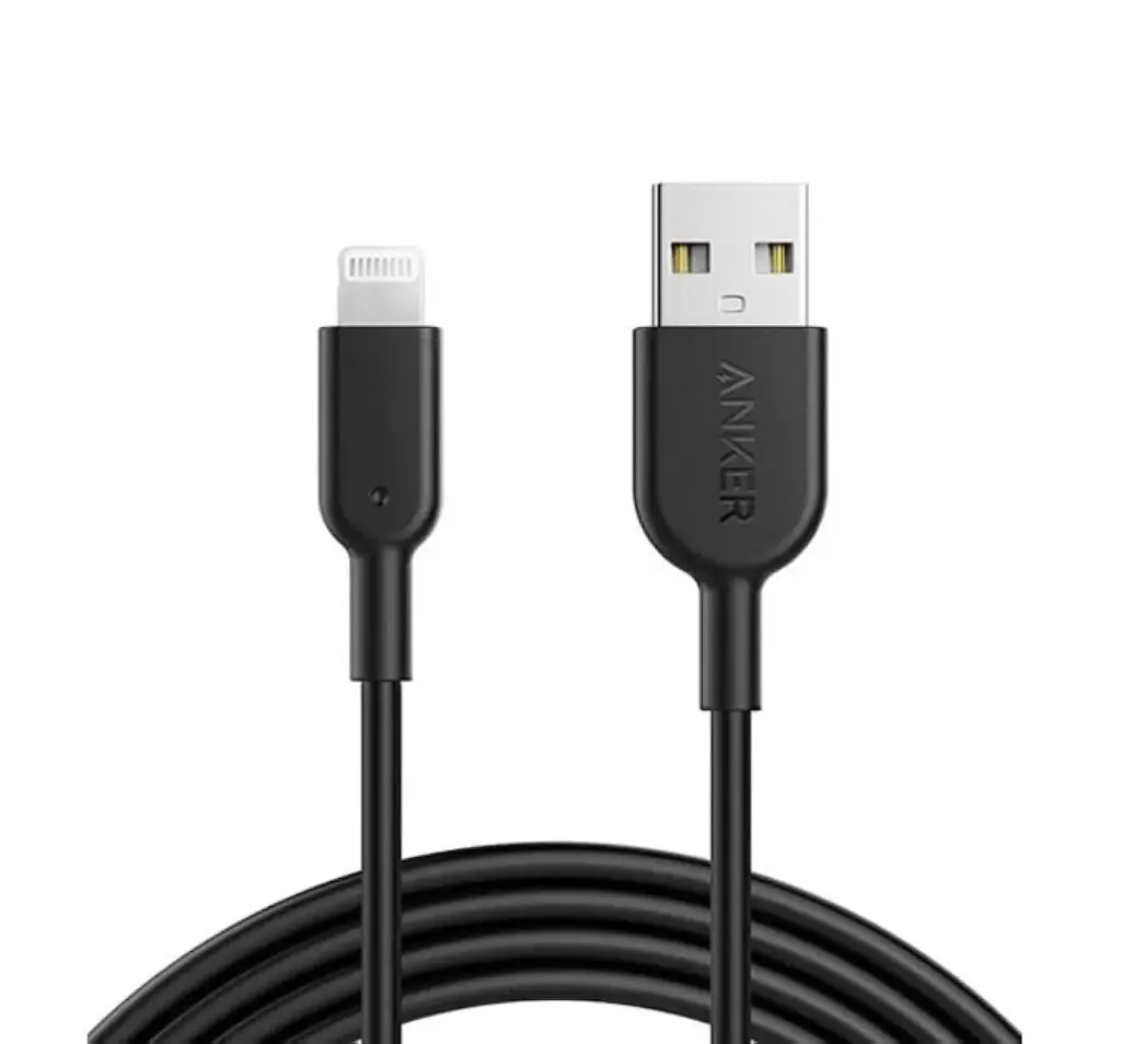 Anker 6ft PowerLine II USB-A with Lightning Connector, Black