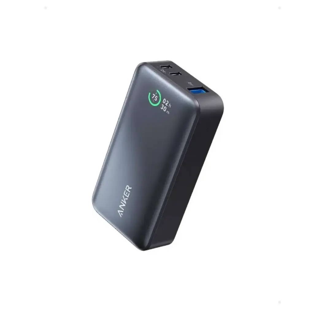 Anker 533 10000mAh PowerCore 30W Power Bank, Black