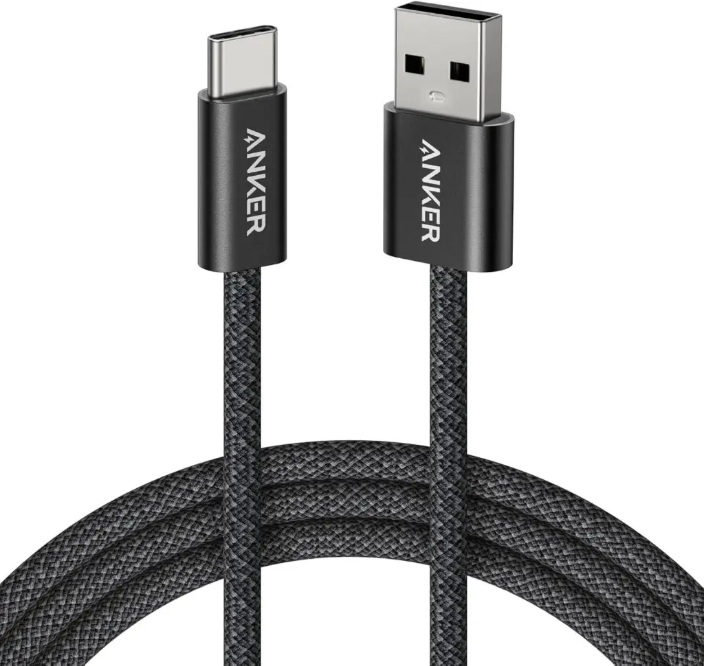 Anker Zolo USB-A to USB-C Cable 3ft, Black