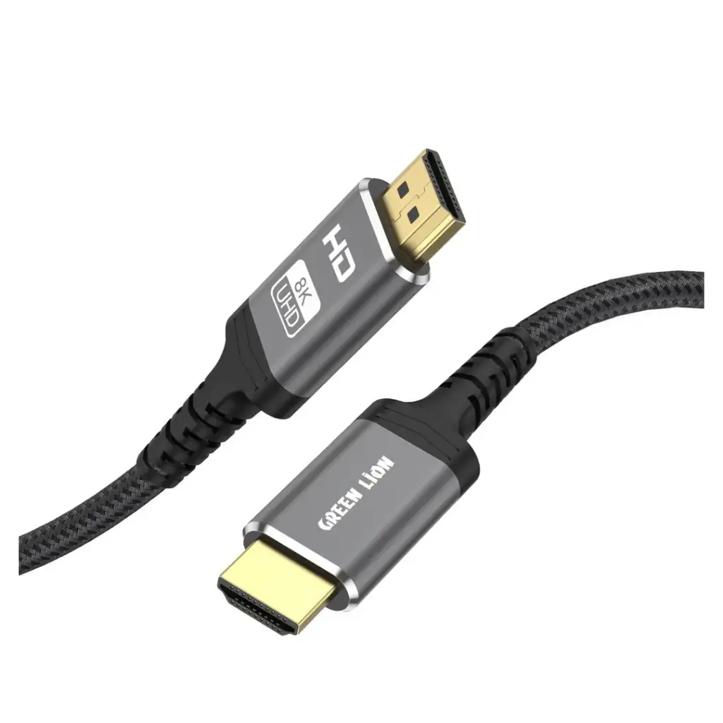 Green Lion 2M 8K HDMI to HDMI Cable, Black
