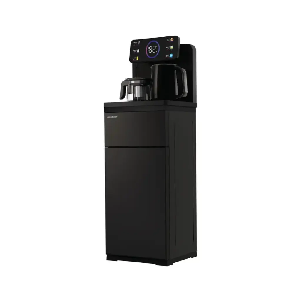 Green Lion Tea Bar Machine and Water Dispenser, Black