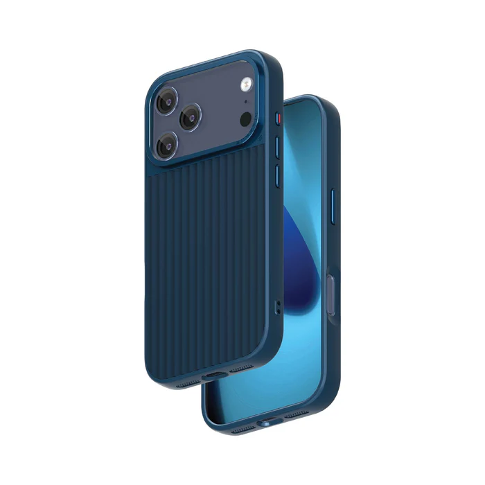 Smartix Ultraguard Silicone Magnetic Case for iPhone 17 Pro Max, Blue