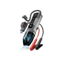 Porodo Ignatov Jump Starter & Air Pump with Handheld Vacuum & USB-C Recharge, Black