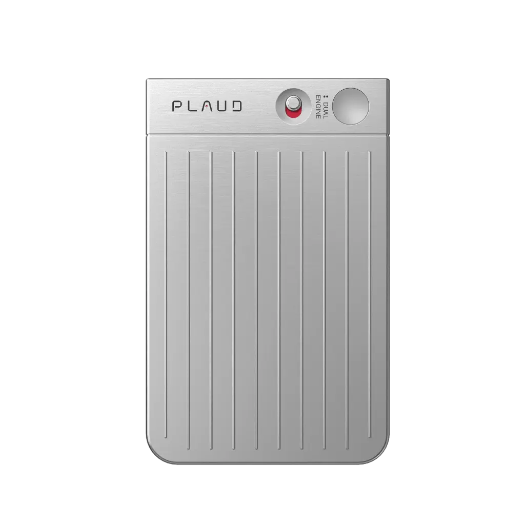 PLAUD Note AI Voice Recorder, Silver