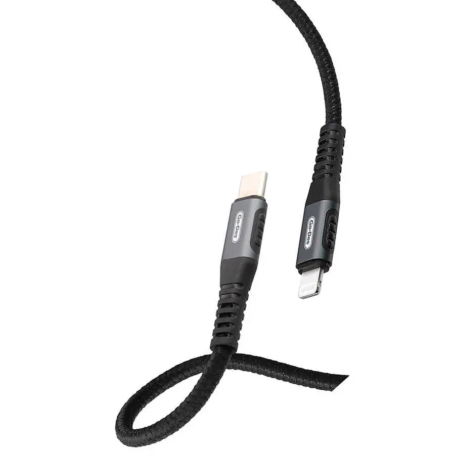 كابل Go-Des 3م USB-C إلى Lightning