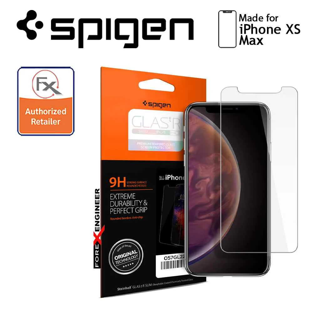 Spigen iPhone XS Max Screen Protector - Clear