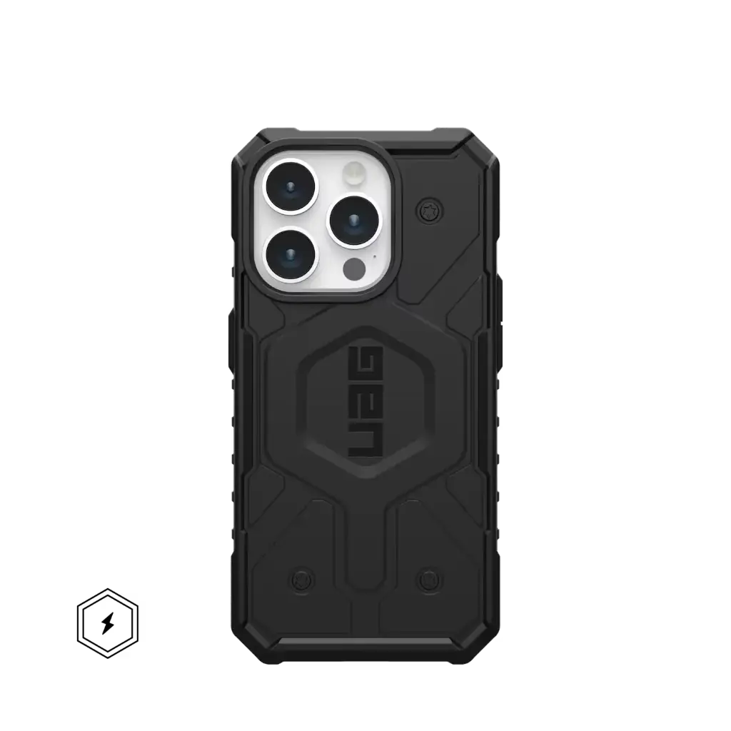 UAG iPhone 15 Pro MagSafe Pathfinder Case, Black