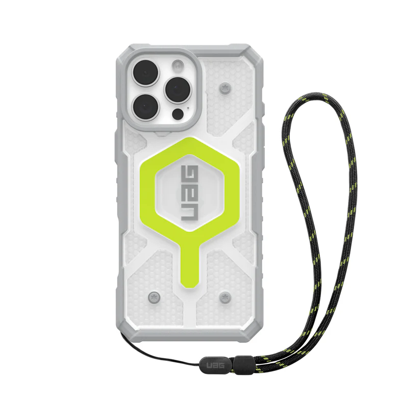 UAG Pathfinder iPhone 16 Pro Active Neon Lanyard