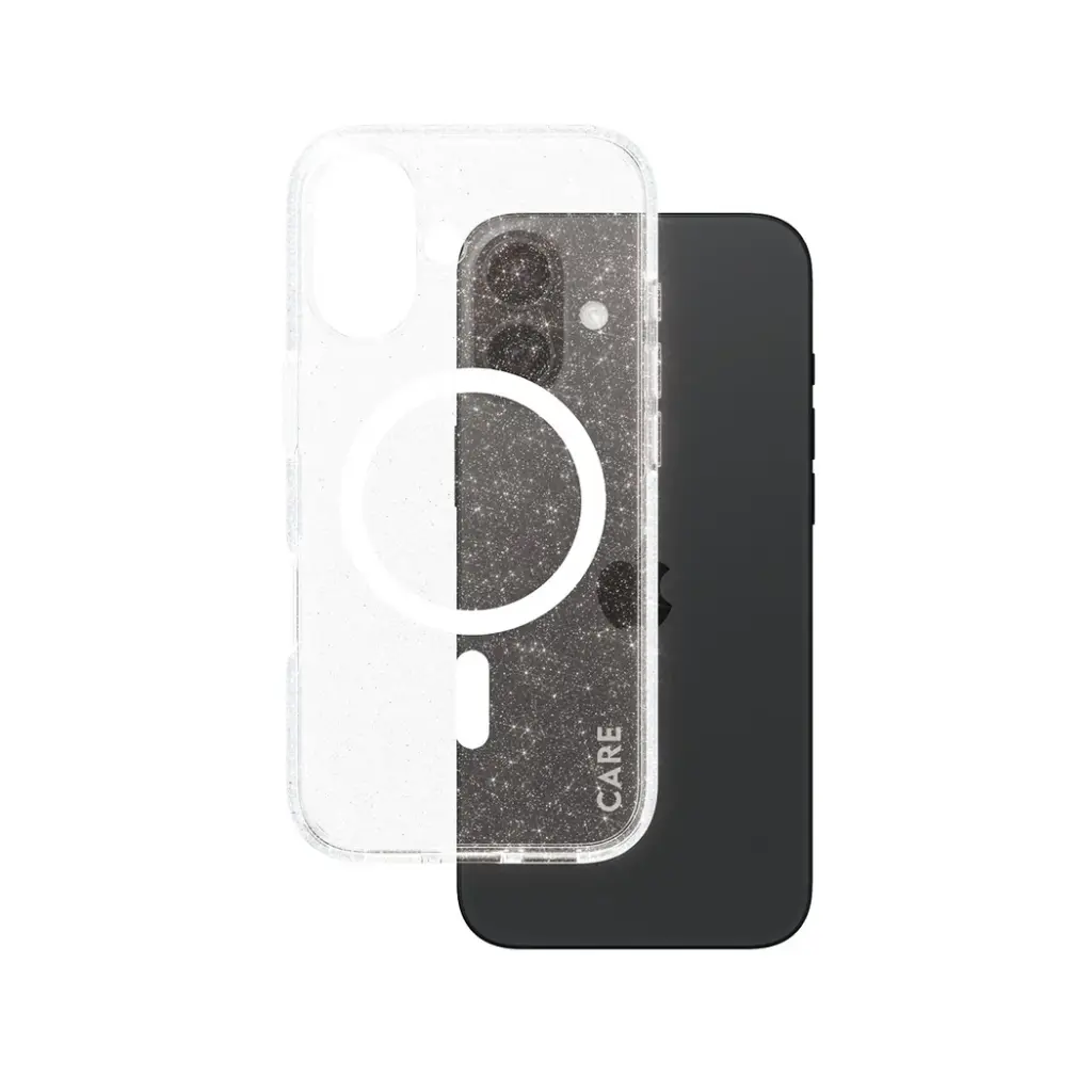 Care Star Lit iPhone 16, Clear
