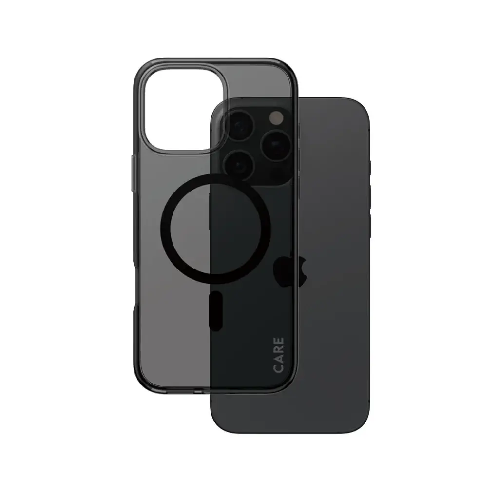 Care Smokey Case iPhone 16 Pro, Smokey Black