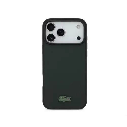 Lacoste Petit Pique iPhone 17 Pro, Black