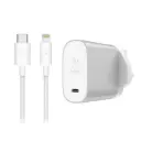 Belkin Fast Charge Bundle 27W Home Charger with 1.2M Type-C to Lightning Cable