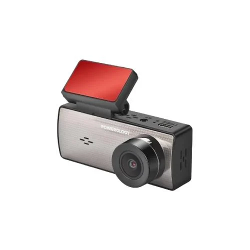 Powerology Bullet Head Dash Camera, Black
