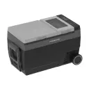 Powerology Portable Outdoor Fridge & Ice Maker, Black