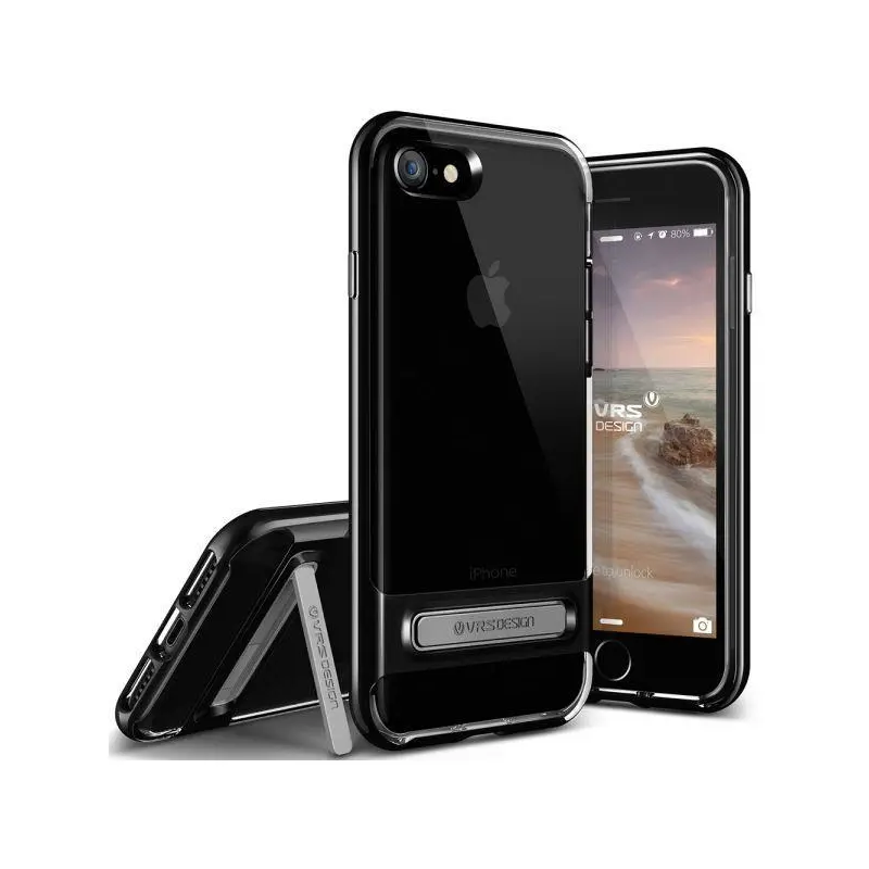 VRS Design iPhone 7 Crystal Bumper Jet Black