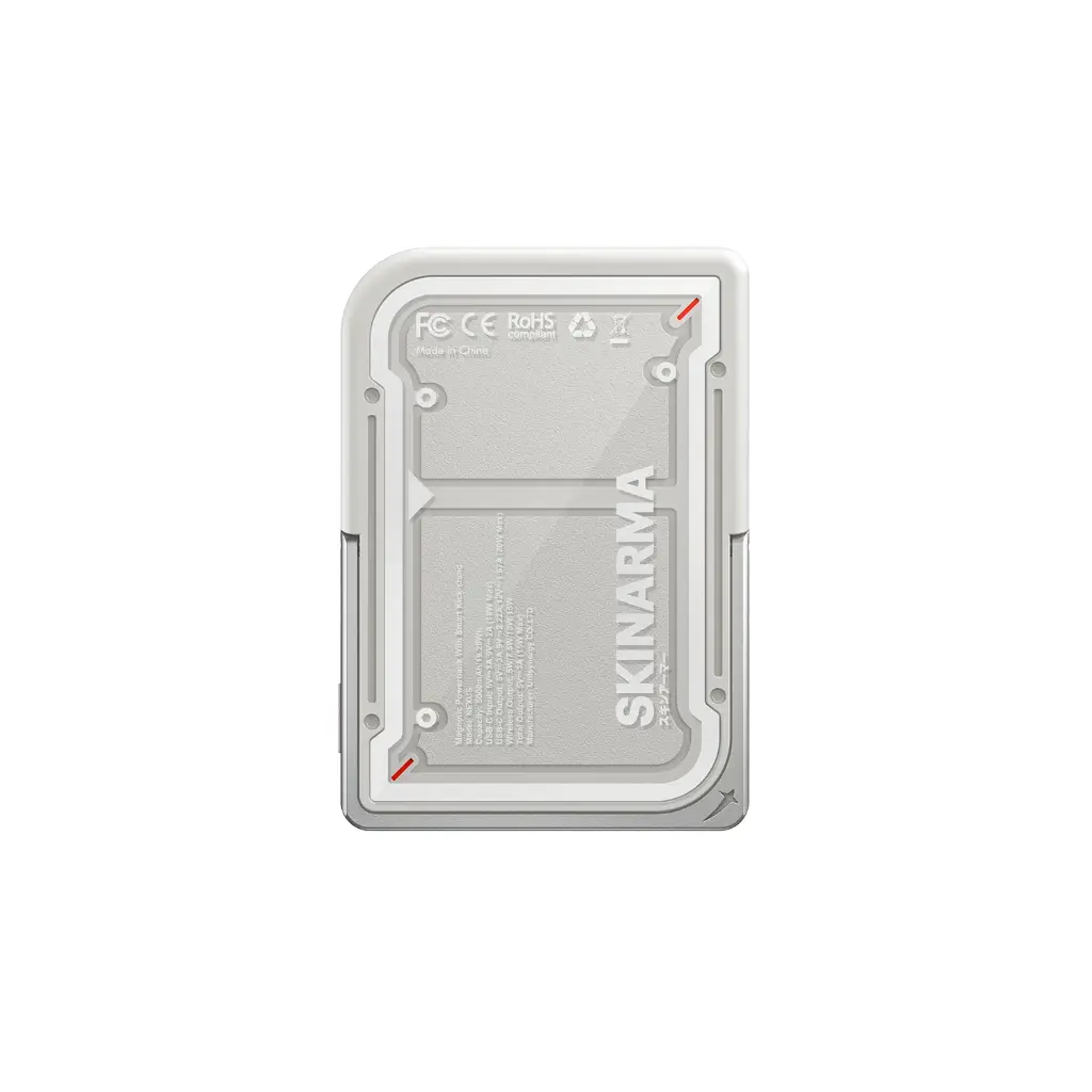 SKINARMA MECHA NEXUS Power Bank, Light Grey