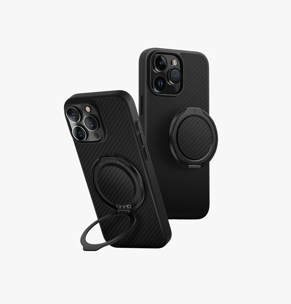 UNIQ Keva Air iPhone 16 Pro Max 6.9" Magclick, Black/Carbon black