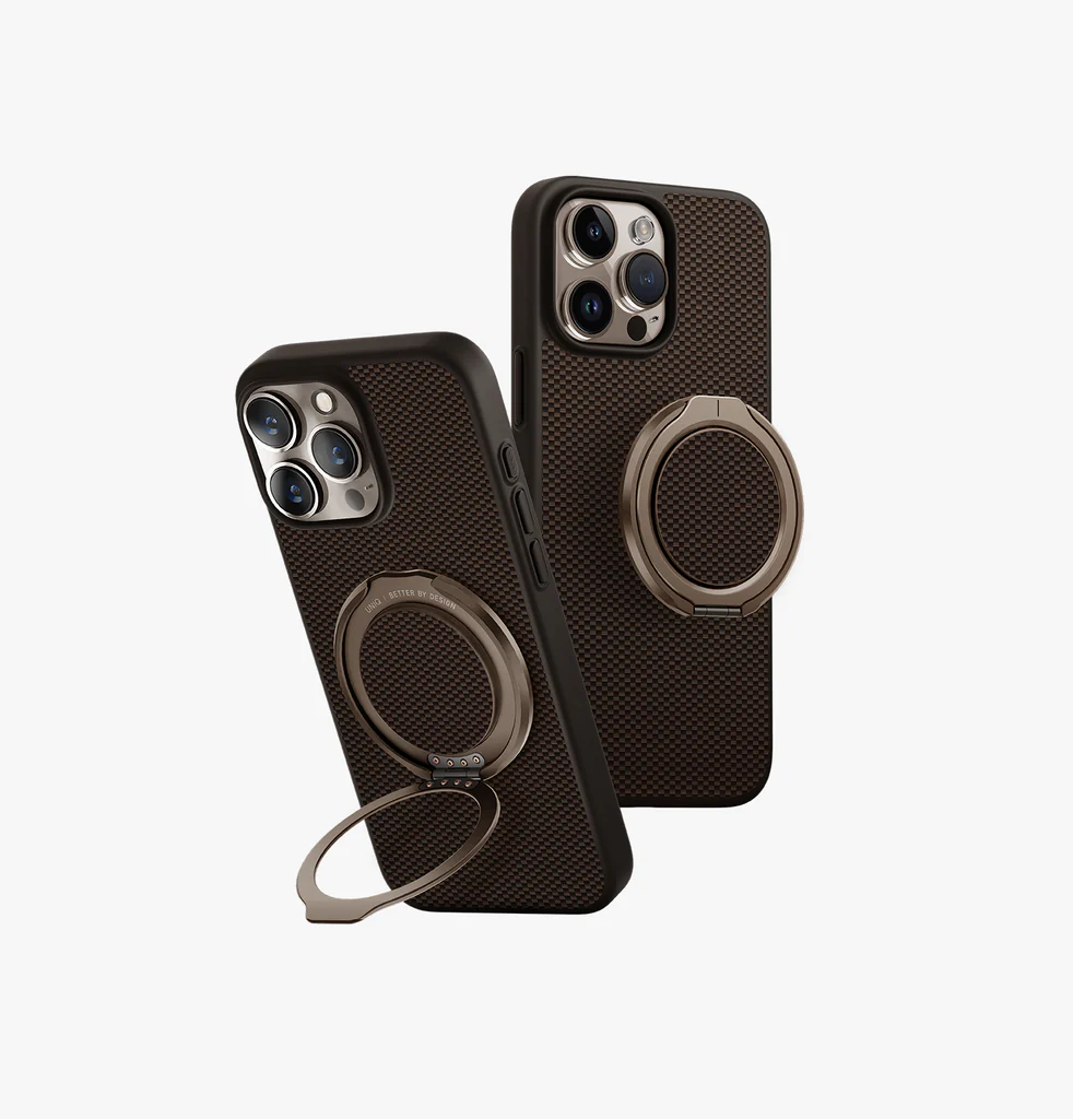 UNIQ Keva Air Magclick GripFit Fodral iPhone 16 Pro Max, Brun