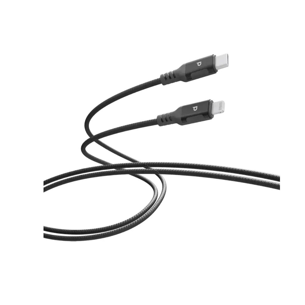 Powerology 3M C to Lightning Cable, Dark Grey
