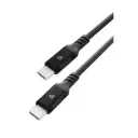 Powerology 1.2M 60W USB-C to USB-C Cable, Black