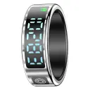 Porodo 10" Smart Ring with Digital Diplay, Silver