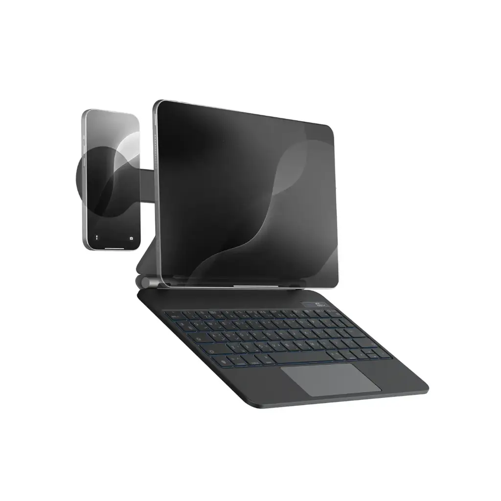 Powerology 13" M4 Magic Keyboard, Black