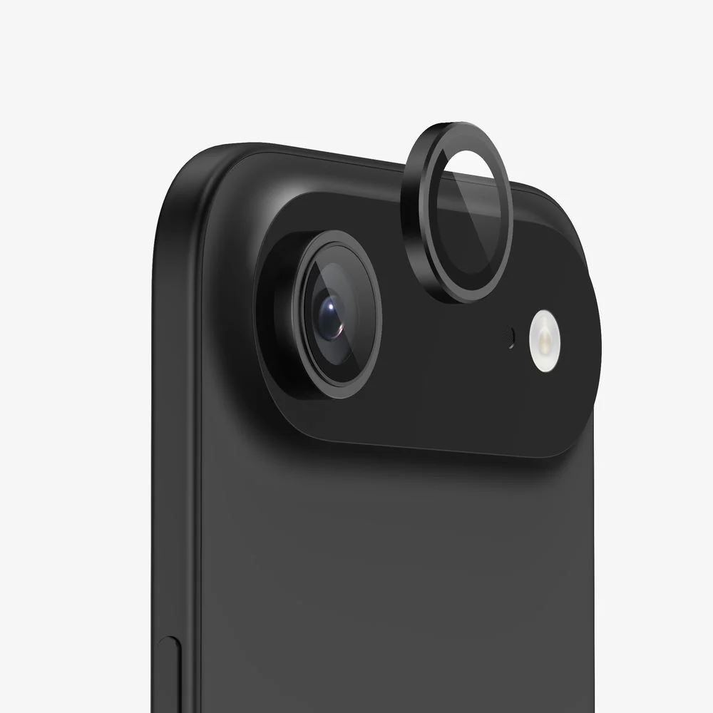 Green Lion iPhone 17 Air HD Plus Camera Protector, Black