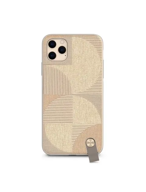 Moshi iPhone 11 Pro Altra Case with Detachable Wrist Strap - Sahara Beige