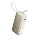 Anker 10K 30W 533 Nano Powerbank Built-In USB-C Cable, White