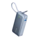 Anker 10K 30W 533 Nano Powerbank Built-In USB-C Cable, Blue