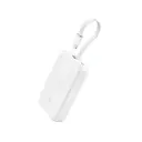Anker Zolo Power Bank 10K 30W Built in C to C Cable, White
