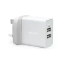 شاحن الحائط أنكر PowerPort 24W 2 منفذ USB