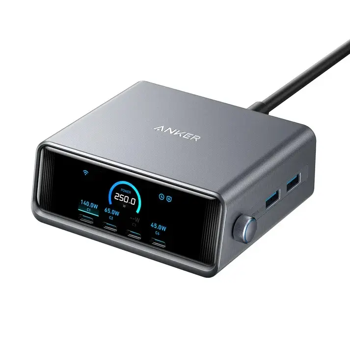 Anker Prime 250W 6 Ports GaN Charger
