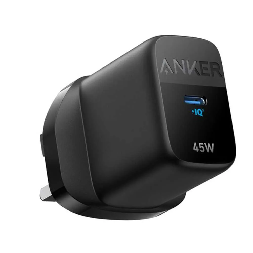 Anker 45W 313 Charger, Black