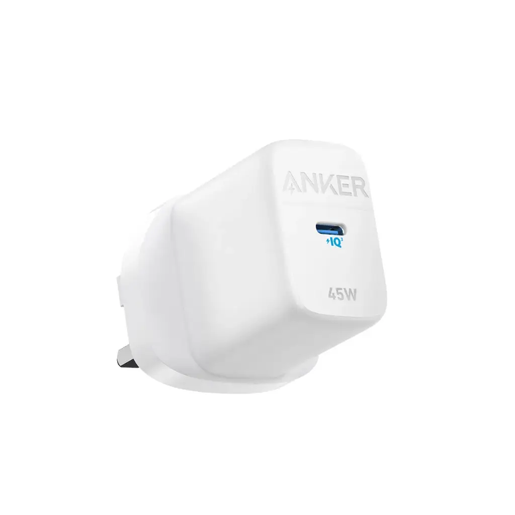 Anker 45W 313 Charger, White