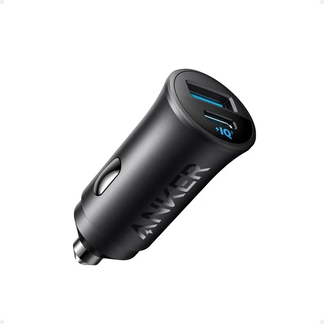 Anker 30W Dual Port Car Charger, Black