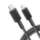 Anker 3ft 322 USB-C to Lightning Cable, Black