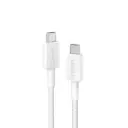 Anker 6ft 322 USB-C to USB-C Cable Nylon, White